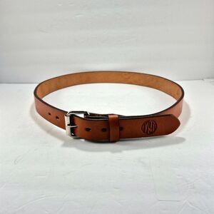 1791 Gunleather Brown Leather Gun Belt Size 38/42 NWOT
